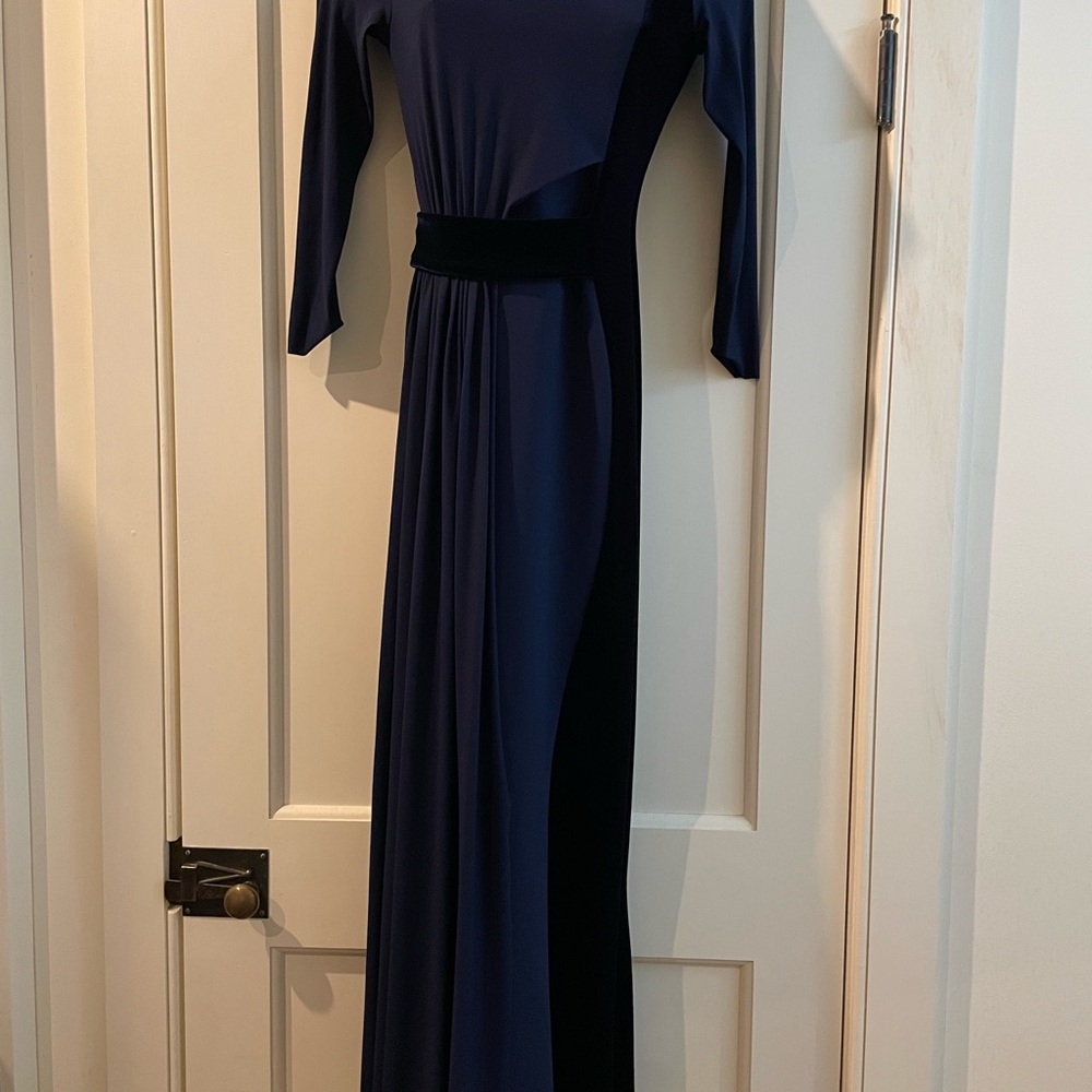 Chiara Boni Navy Long Sleeve Dress - Picture 6 of 8